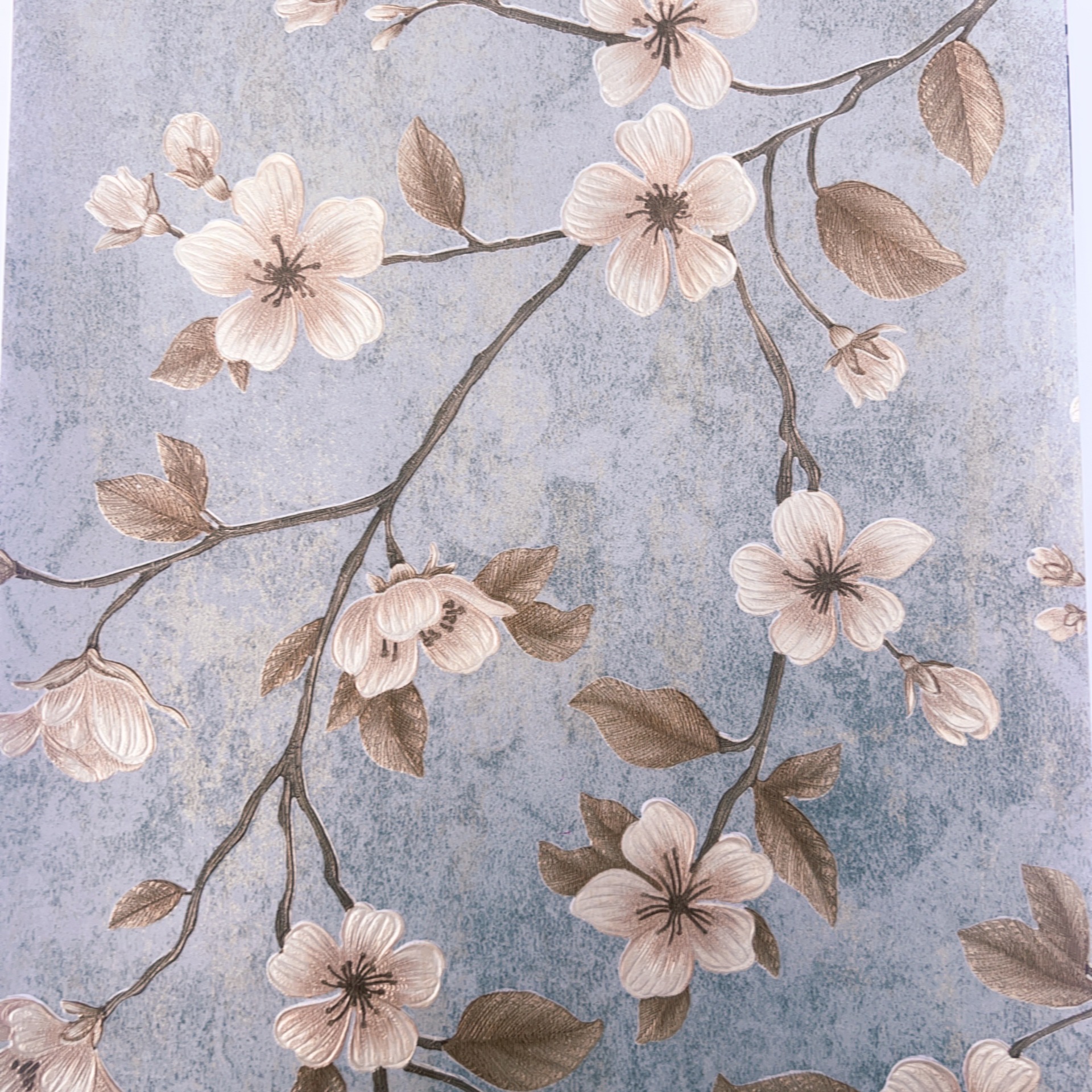 Pamela de alta calidad de la serie de impresión de bordes de melocotón de papel de embalaje de flores nuevos estampados en relieve de papel de arte de papel de embalaje de flores