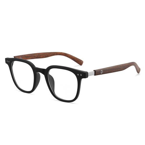 New anti-blue light glasses, Korean style trendy TR glasses frame, large frame slimming flat glasses, fashionable myopia glasses 83026
