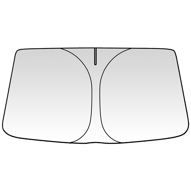 대외 무역 국경 간 자동차 차양 열 절연 자외선 차단제 UV 프론트 기어 차양 두꺼운 티타늄 실버 자외선 차단제 도매