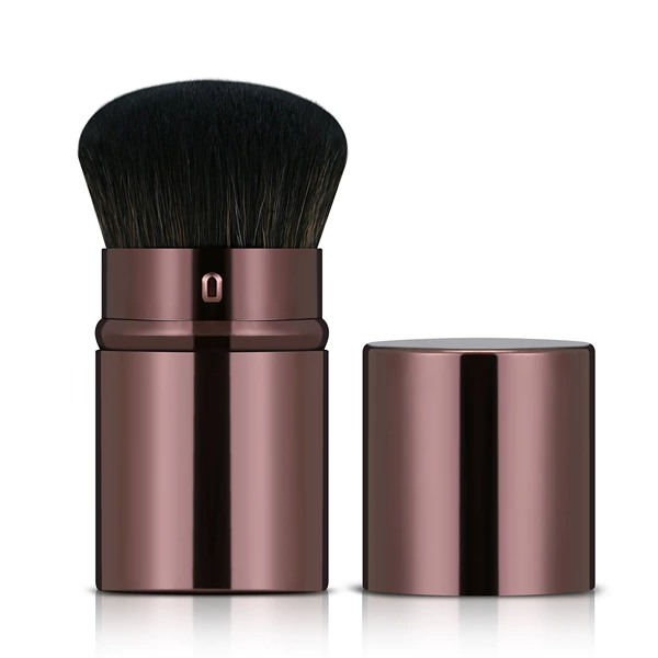 Dark rose gold retractable brush-squirrel hair 6.5*3cm