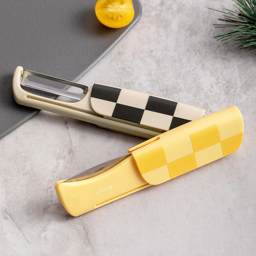 Self-designed multifunctional two-in-one fruit knife and peeling knife, dual-purpose fruit peeling tool