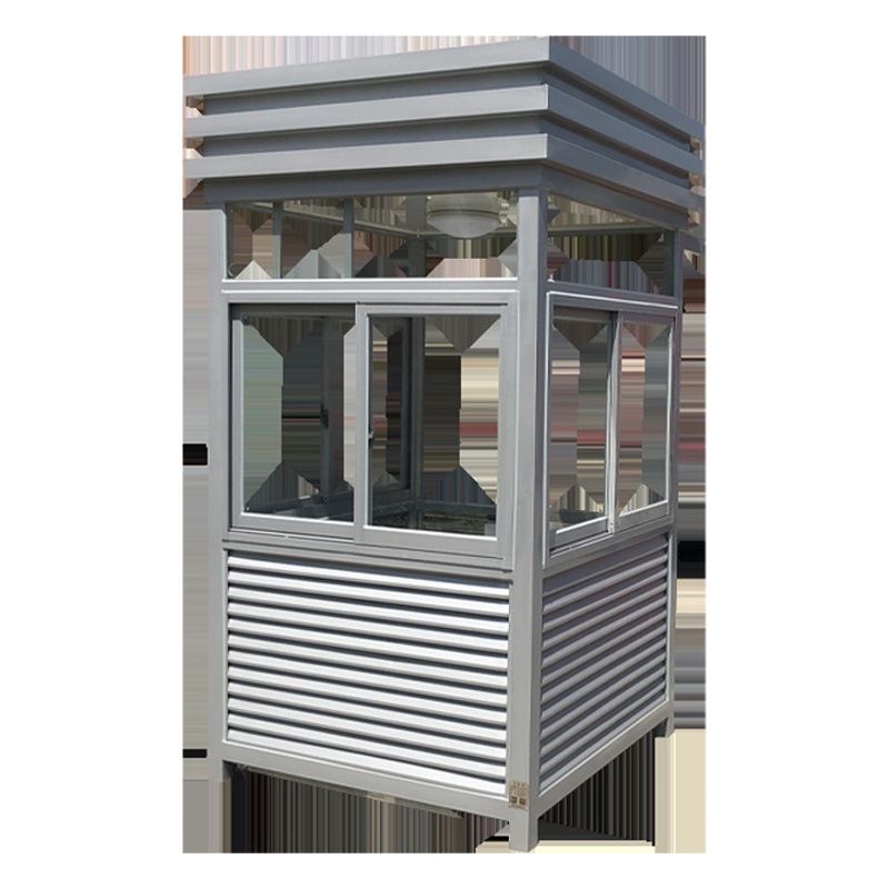 Cabina DE SEGURIDAD estructura de acero cuadrada cabina de seguridad al aire libre sala de servicio propiedad cabina de peaje guardia cabina de seguridad