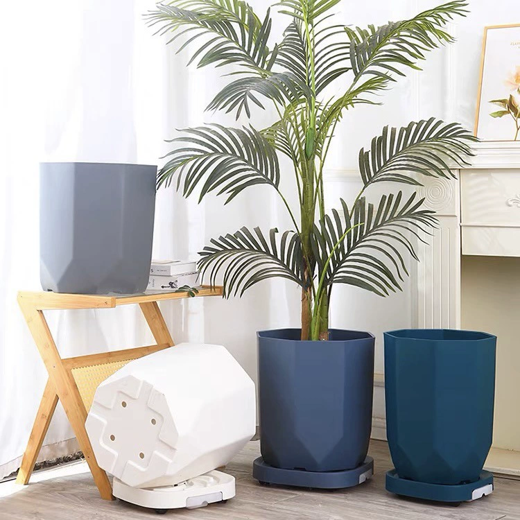 Фортуна дерево цветочный горшок с посадкой в гостиной очень большой имитация цементной смолы пластиковый цветочный горшок большого диаметра райская птица большой цветочный горшок