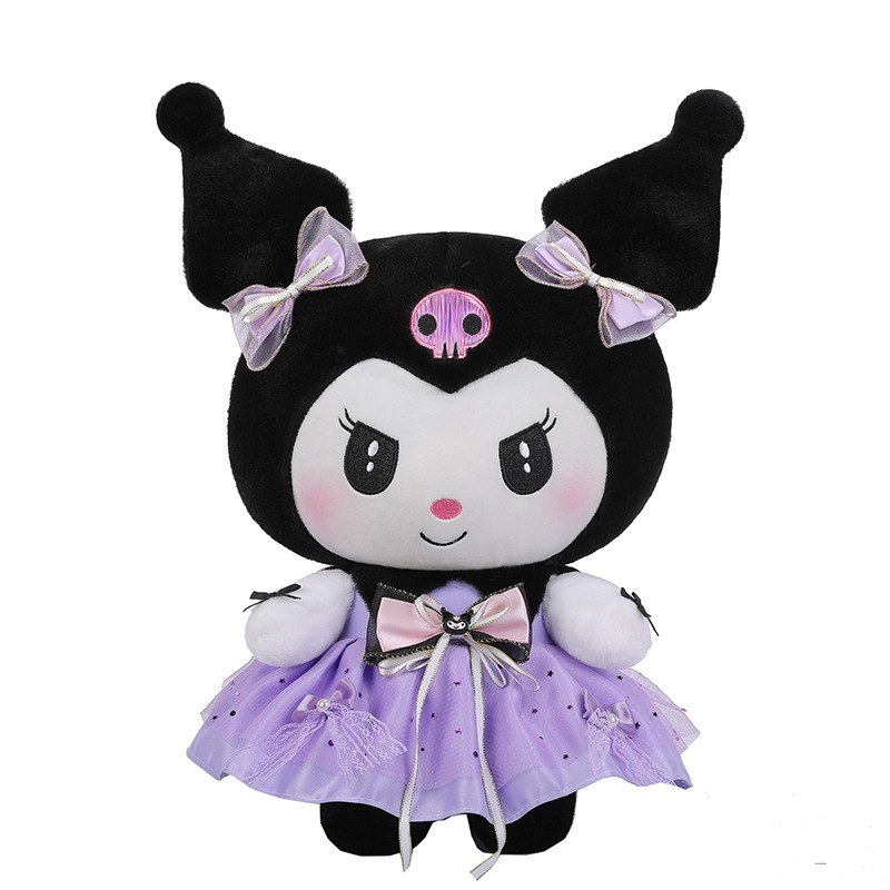 새로운 공주 원사 스커트 쿨로 미 봉제 장난감 인터넷 연예인 메를로 인형 어린이 베개 가위 손 교환