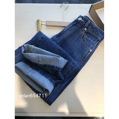 香蕉牛仔 外单牛仔裤有要求的来收 高腰宽松阔腿休闲牛仔裤J7710J
