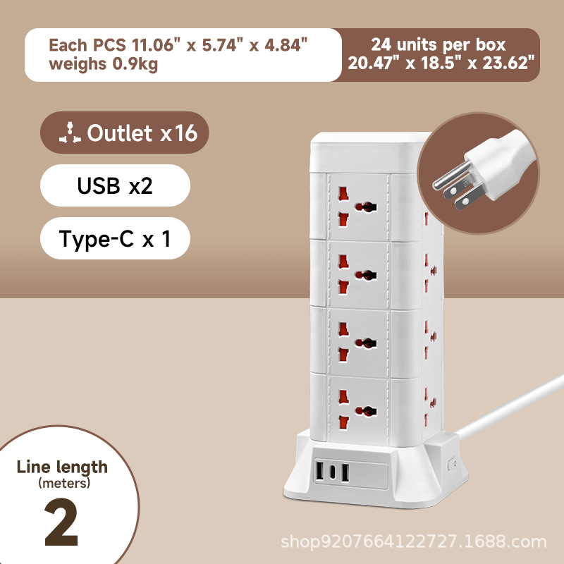 EE. UU. 3 pies-2 metros-4 capas/USB
