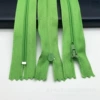 Light green*3 zipper 20cm