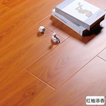 强化复合锁扣木地板防水耐磨家用工程地板自己铺厂家直销批发跨境