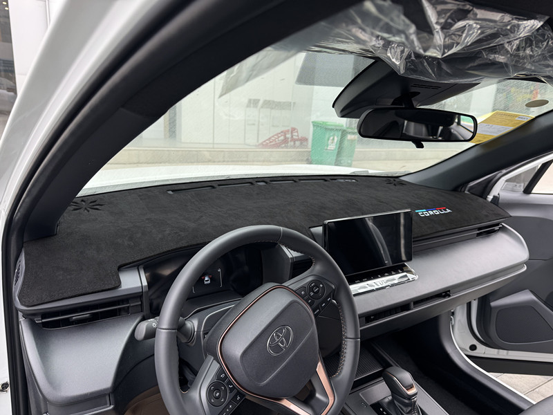 26 New Models of Toyota Frontlander Center Console Modification and Decoration Sunshade Suede Leather Light-Blocking Mat Wholesale