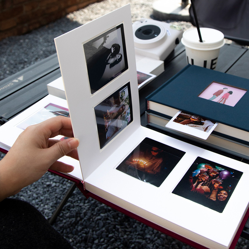 Suitable for Fujifilm SQ series photo albums (SQ1, SQ6, SQ10, SQ20, SP3), and can be used with Polaroid photo albums; includes insert pages for writing Suitable for Fujifilm SQ series photo albums (SQ1, SQ6, SQ10, SQ20, SP3), and can be used with Polaroid photo albums; includes insert pages for writing