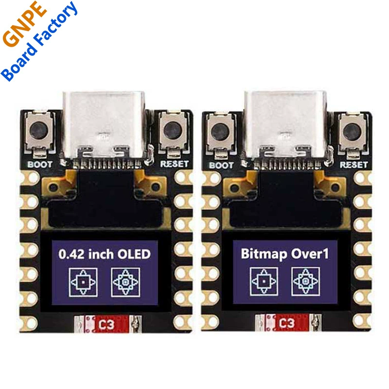 ESP32-C6/ESP32-S3/RP2350 ESP32 0.42-inch OLED display Mini development board
