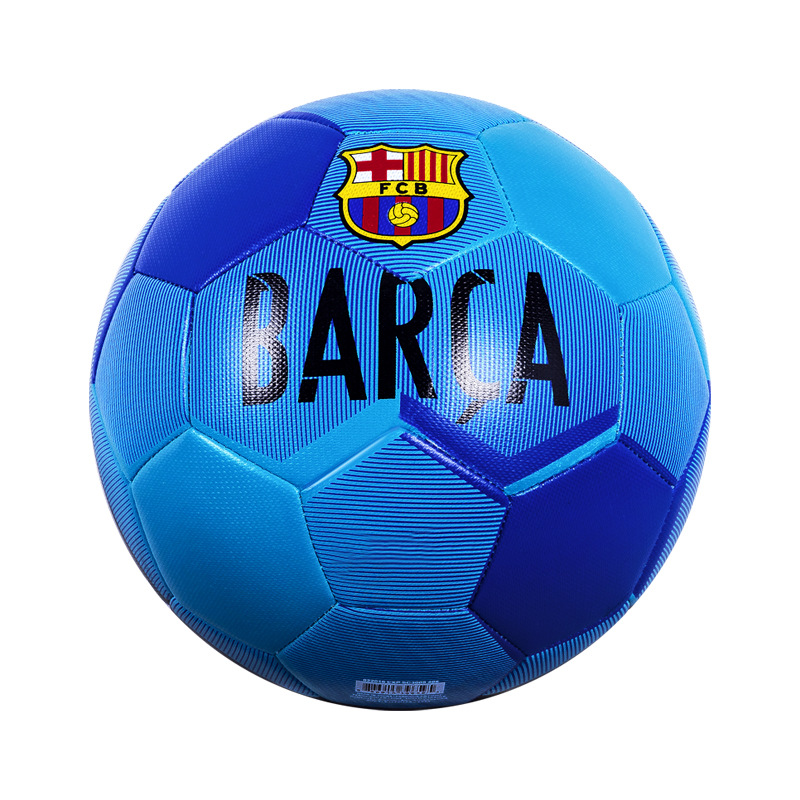 Máquina de fútbol de club, mano pu4, 5 equipos de fútbol, fábrica al por mayor, 32 piezas de azul de Barcelona