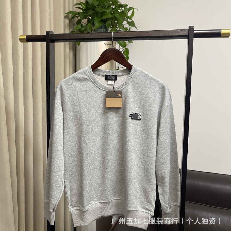 Cross-Border Factory Direct Sales Trendy Brand North Face Classic Style Unisex Round Neck Long-Sleeve Casual Sweatshirt for Couples Cross-Border Factory Direct Sales Trendy Brand North Face Classic Style Unisex Round Neck Long-Sleeve Casual Sweatshirt for Couples