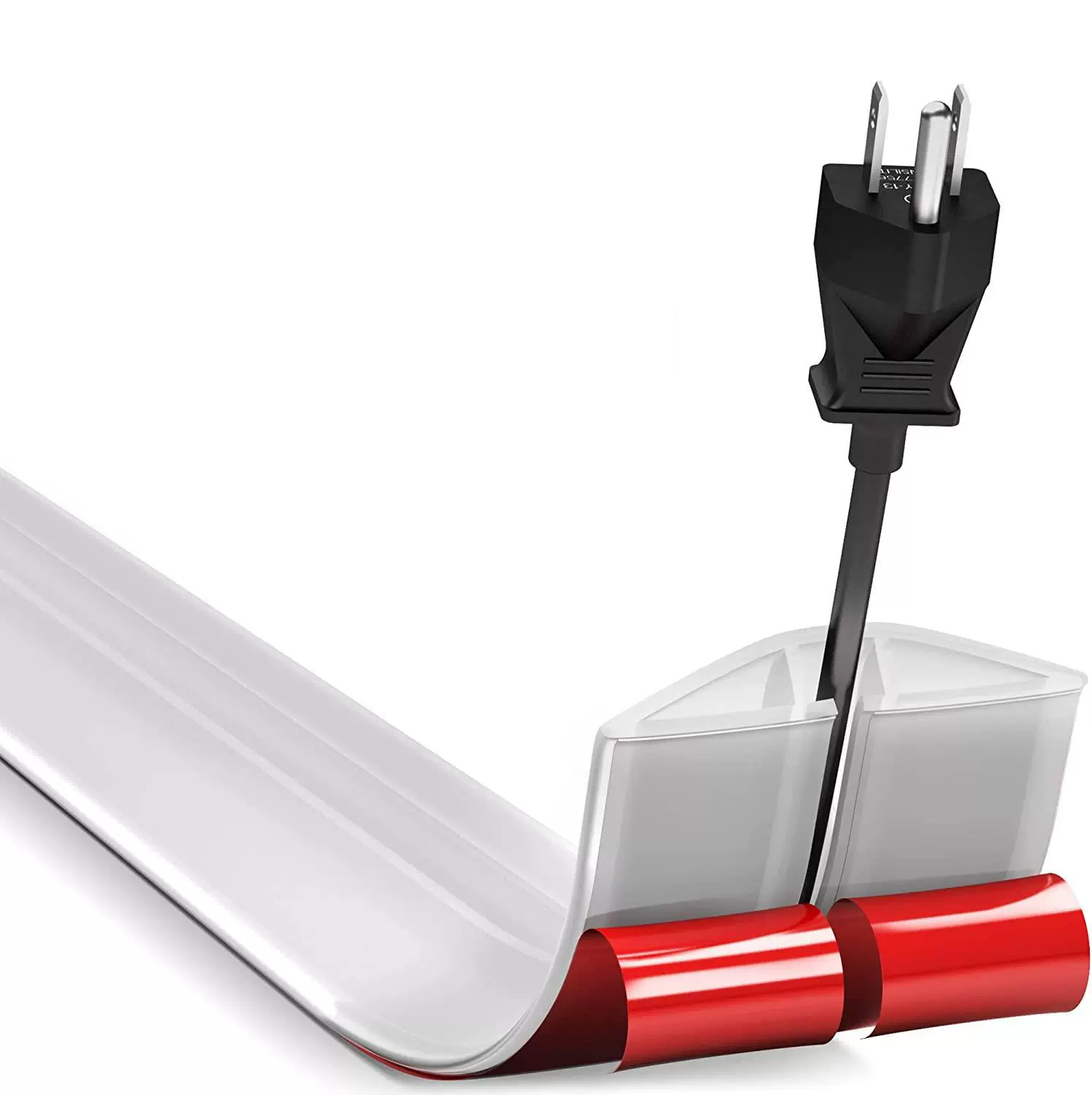 65硅胶电线保护密封条地板过线硅胶保护套电缆橡胶保护密封条跨境