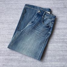 鸽子腿显瘦 四面高弹！棉质高腰轻盈柔软舒适宽松直筒牛仔裤女秋