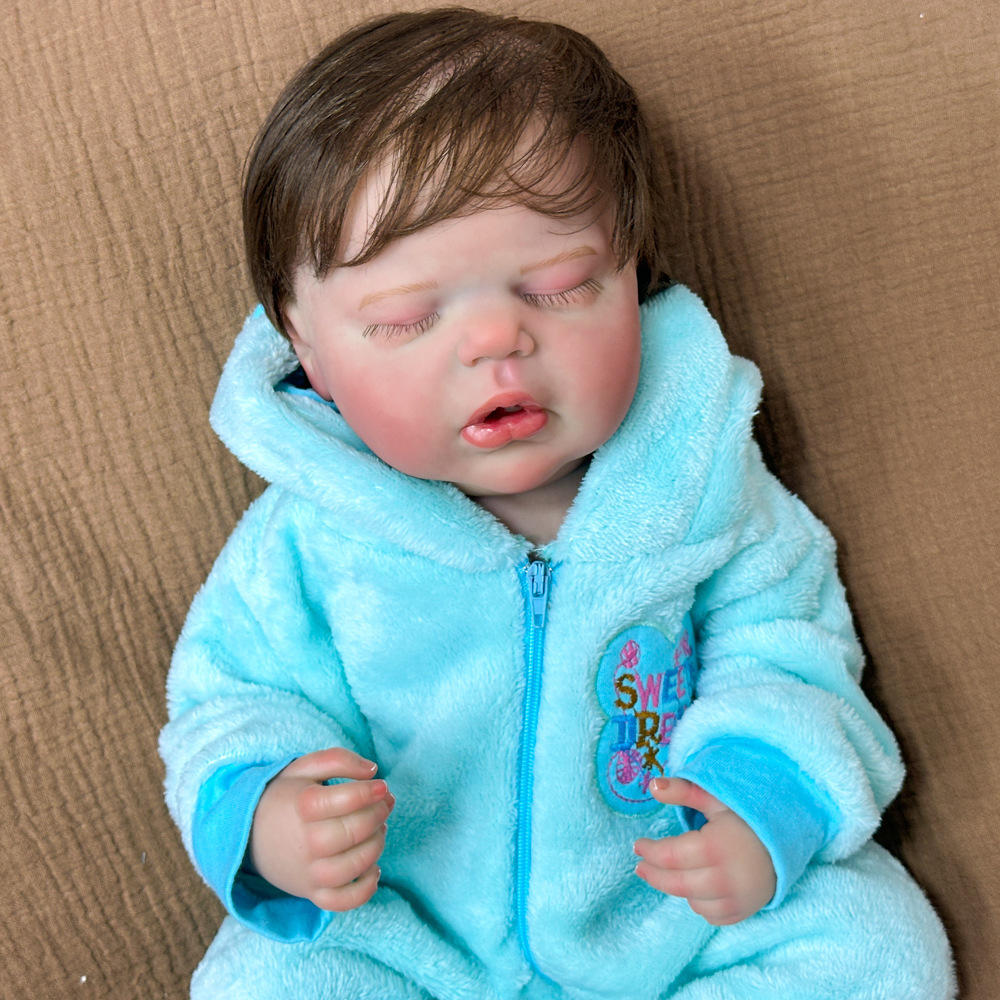 Muñecas de regalo para niños de venta pesada vacaciones transfronterizas muñecas de 20 pulgadas para bebés y niños de simulación de juguetes caseros