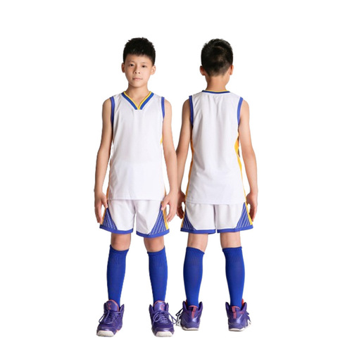 Children's basketball suit set for boys middle and large children, kindergarten performance uniform, primary school student basketball jersey, children's basketball clothing