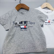 外贸童装尾货纯棉短袖T恤休闲百搭圆领夏日短袖中小童休闲时尚