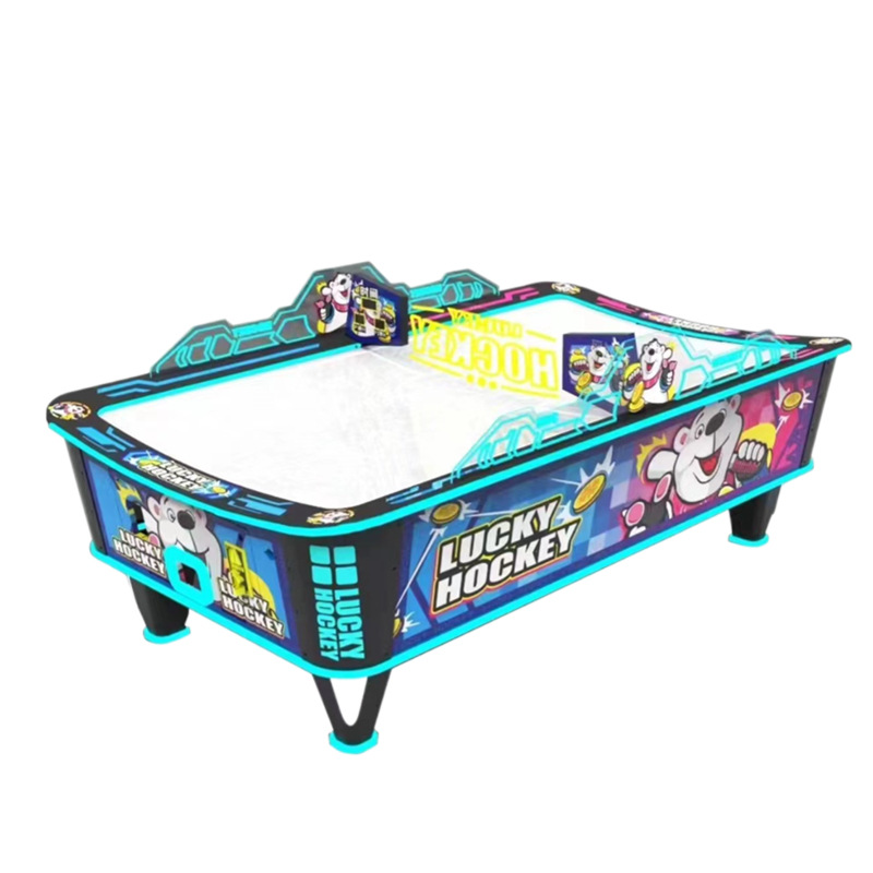 Juegos de videojuegos de hockey para niños, máquinas de entretenimiento a gran escala, fabricantes de equipos deportivos de moda, batallas transfronterizas, monedas