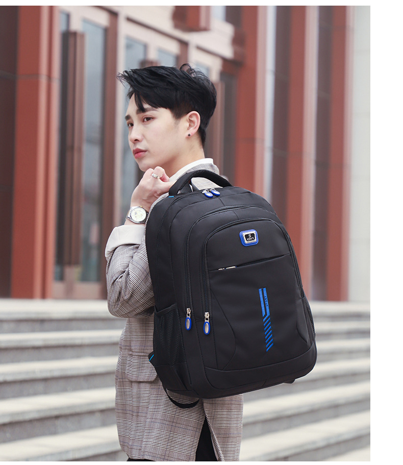 The New Men's Computer Backpack Casual Fashion Travel Bag Wholesale display picture 12