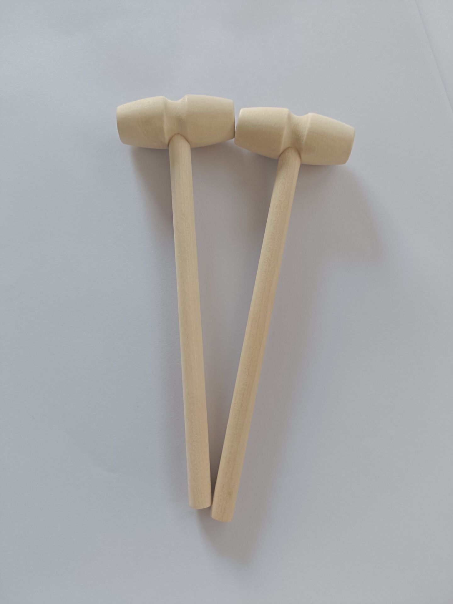 友恒木质小木锤木槌防摔儿童玩具小锤子创意diy抓周小木槽小木凿