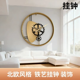 挂钟、壁钟;壁挂、壁饰;金属工艺品