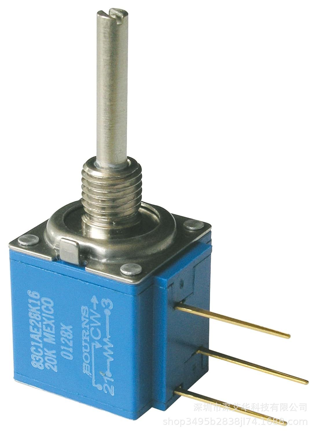83C1AE28K16   BOURNS面板固定电位器 20K面板固定电位器