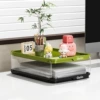 Black and green 2-layer dopamine file rack
