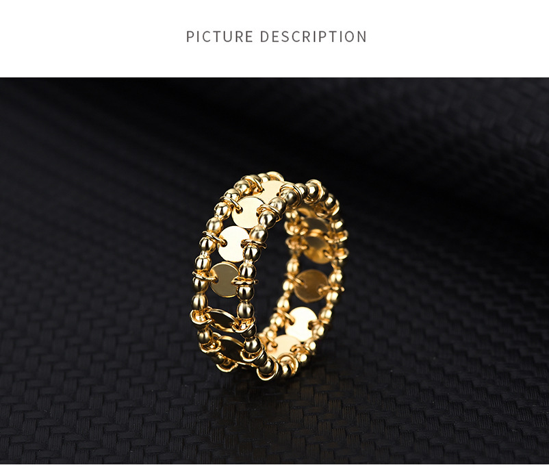 Fashion Round Sterling Silver Plating Artificial Rhinestones Rings