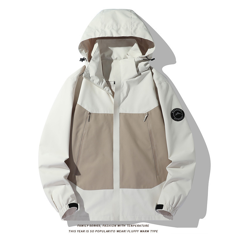 Spring and Autumn New Thin Men's Jacket Casual Shirt Coat 2366 Couple's Waterproof Windbreaker Women's Outdoor Jacket 2366