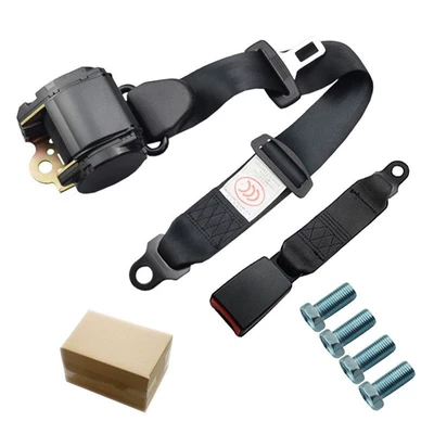 truck, automatic telescopic emergency locking, Car seat belt - k3-galvanized-30cm-webbing-base-with-4-screws-in-a-box