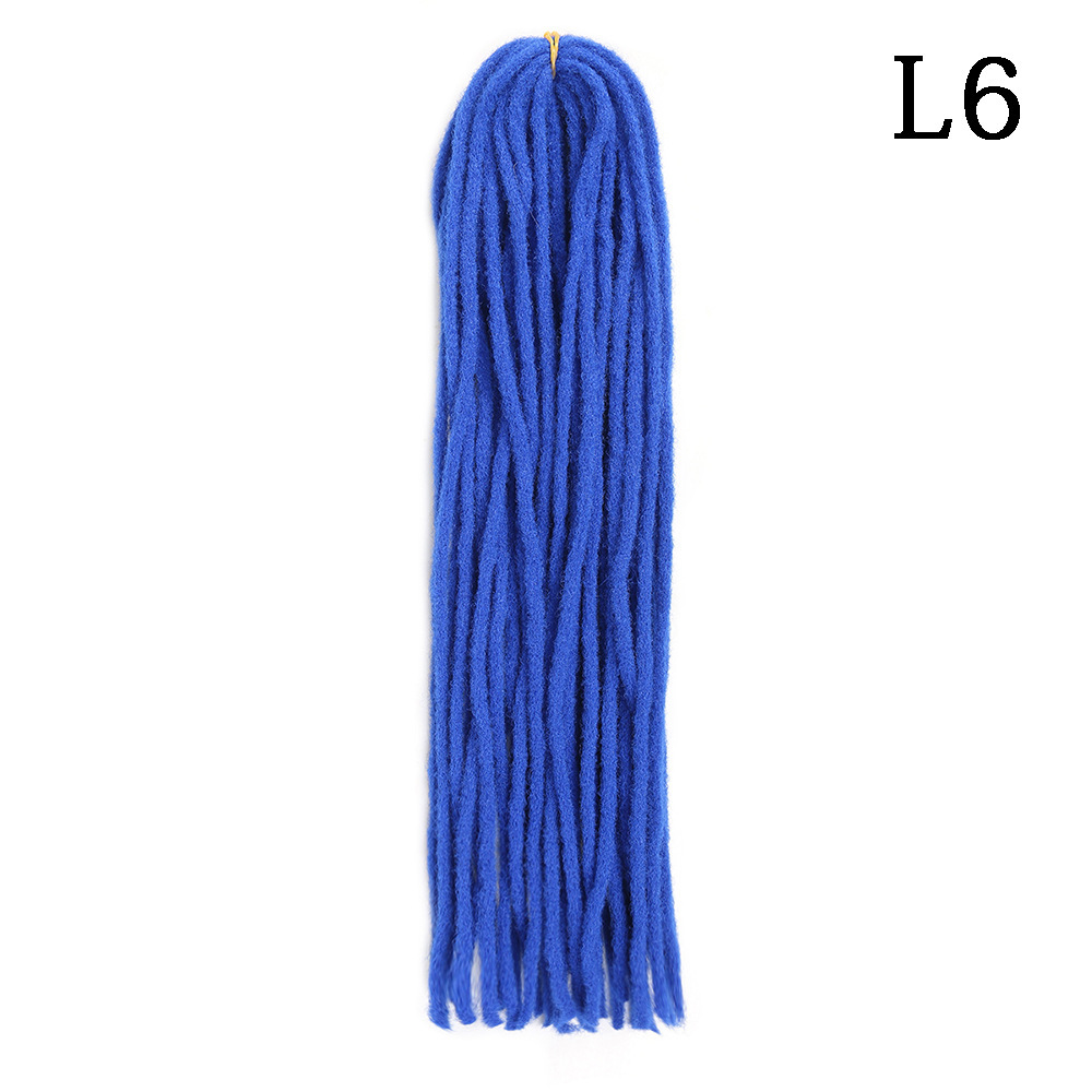 Perücke, Space-Seide, afrikanische Dreadlocks, afrikanische Hip-Hop-Reggae-Dreadlocks, gehäkelte Dreadlocks, geflochtene farbige Seile auf Lager_voghion.com