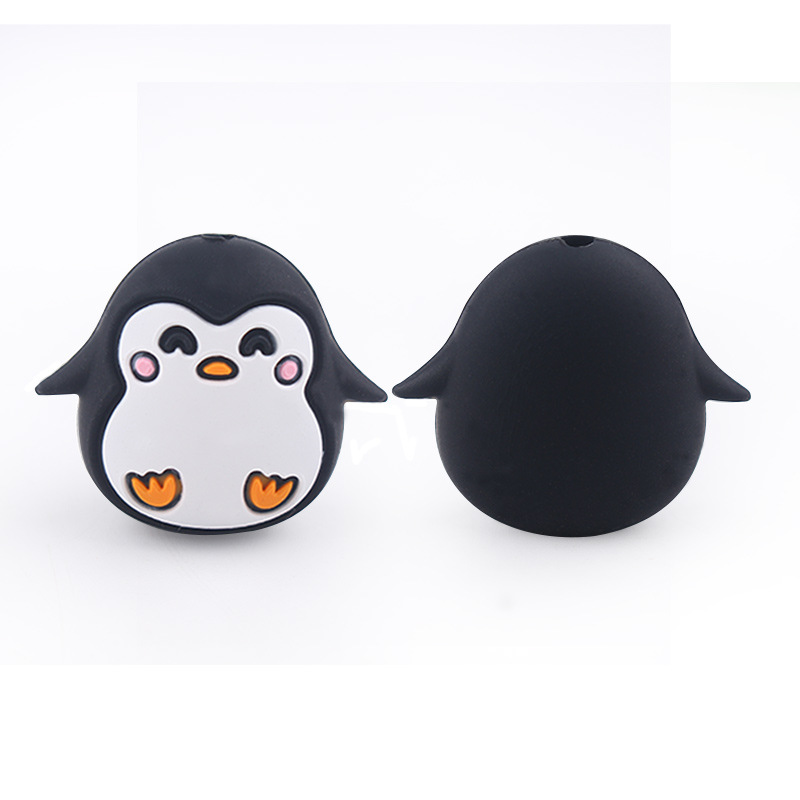 Productos para bebés de dibujos animados 3D animales de silicona joyas DIY bebés creativos tetas cadena de pulsera de goma juguetes accesorios