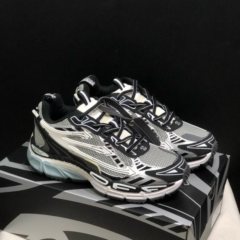 オフホワイトのお父さんの靴、カップルスポーツシューズ、ファッショナブルで高品質、完全レザー、内外装、外国貿易卸売、トレンディなブランド|undefined