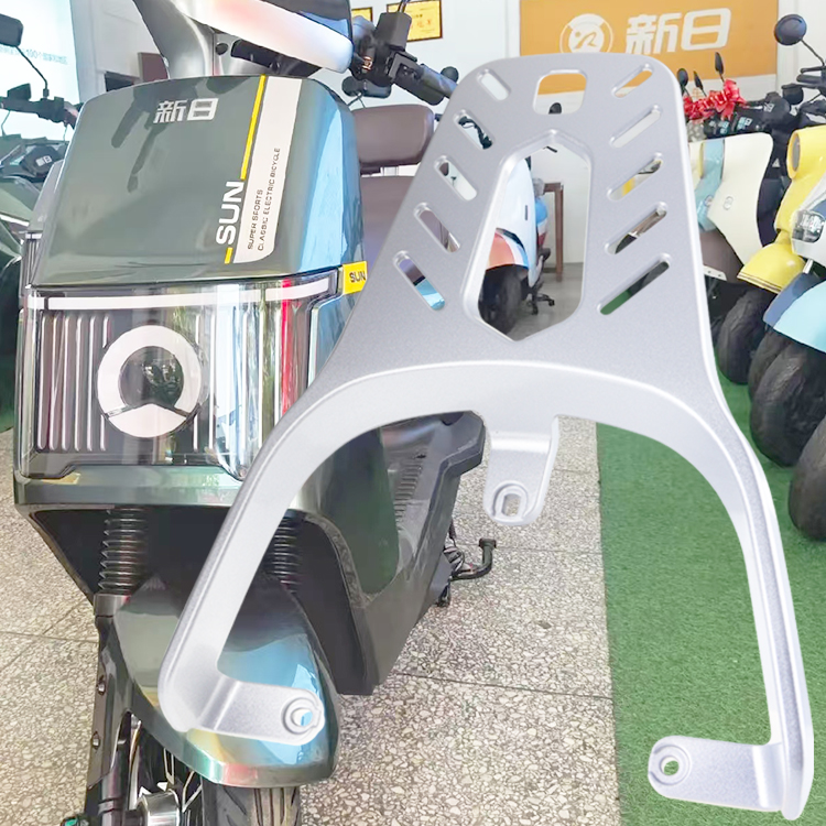 New Niu Electric Scooter Rear Rack, Battery Bike Shelf, Rear Box, Trunk Extension, Rear Hanger, Aluminum Alloy Bracket