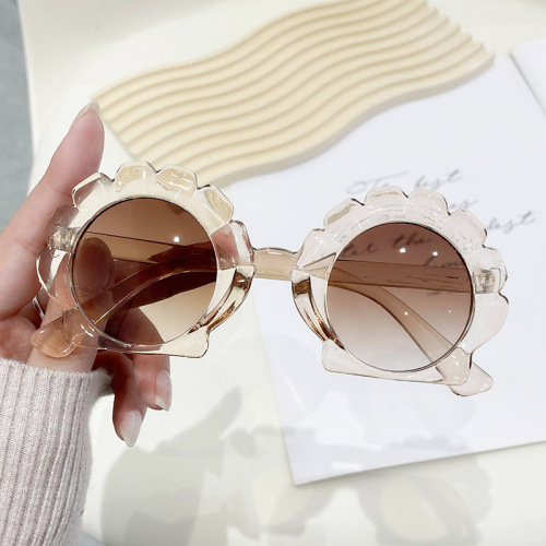 Children's New Shell Sunglasses, Cute Cartoon Style, Men and Women, Baby Boys and Girls, Sun Protection, UV Protection Sunglasses, Wholesale, Adorable
