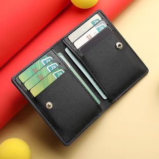 Explosive Fashion Multi-functional Women's Card Bag Large Capacity Multi-card Anti-degaussing Driver's License Case Ultra-thin Simple Card Bag