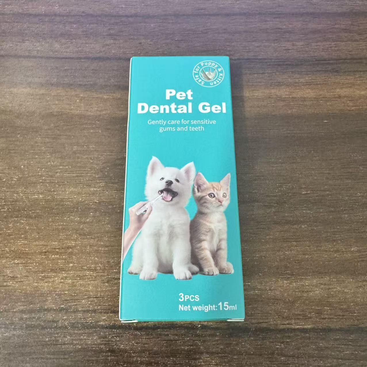 Grenzüberschreitende Haustierzahnbürste Stift Haustier Zahnreinigungsstift Universal für Katzen und Hunde Zahnstein Zahnaufhellungsstift Mundhygiene Pflege