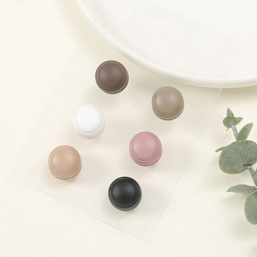  New Strong Magnetic Buckle Simple Women's Silk Scarf Buckle Shawl Dual-Purpose Brooch Collar Clip Headwear Accessories Frosted Magnet