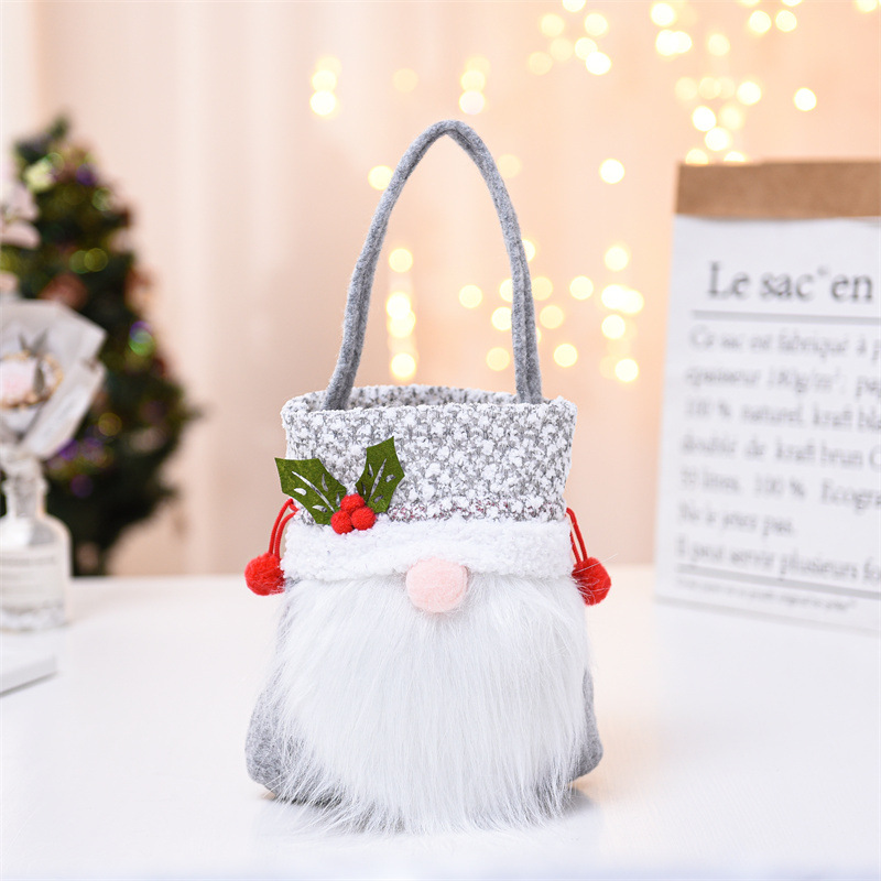 Christmas Fashion Solid Color Cloth Party Gift Bags 1 Piece display picture 5