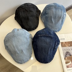 韓国のレトロなカウボーイの四季型の前進帽の男女通用のファッションの前衛の潮の街頭のレジャーのアヒルの舌の帽子