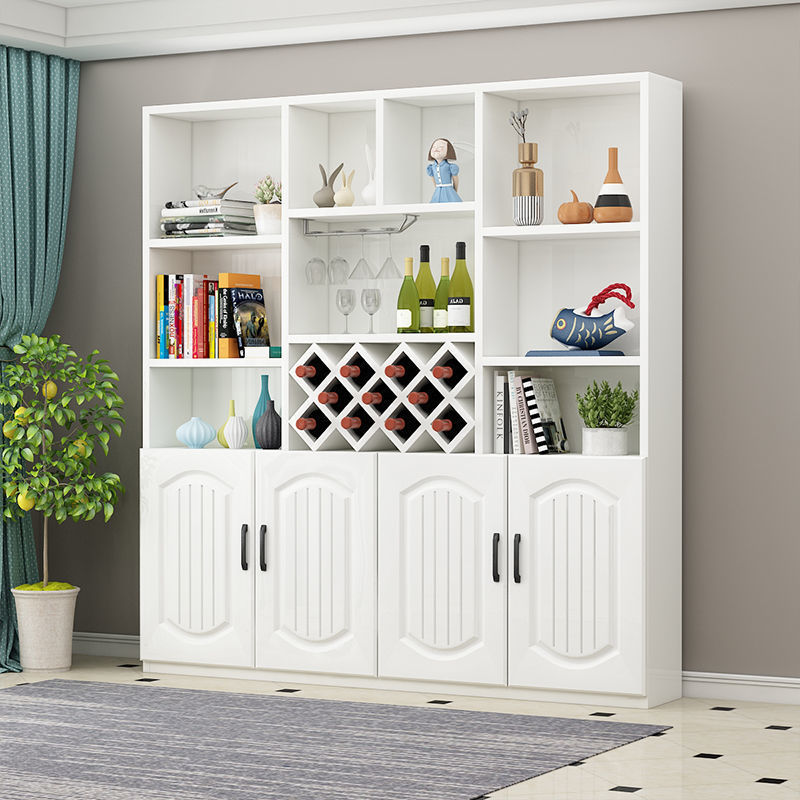 Wine cabinet a living room Wall shelf household Partition cabinet Two-sided Simplicity modern European style Entrance cabinet The door Storage cabinet