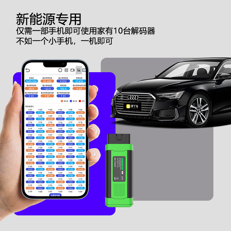 New Energy Obd Diagnosis, New Energy Three-Electricity Diagnosis, Tesla Enters Large-Screen Maintenance Mode