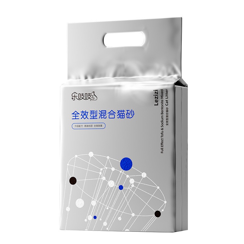 Le chirrido al por mayor arena para gatos de tofu original desodorización aglomerado arena para gatos absorbente tofu arena para gatos suministros de baño para gatos