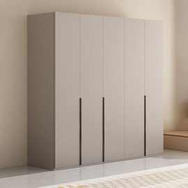 衣柜卧室家用实木质经济型出租房用可小户型免安装收纳大衣橱边柜