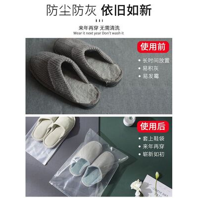 Shoe bag Pouch shoes Storage bag transparent dustproof Bagged Storage bag Storage shoes travel Zipper bag