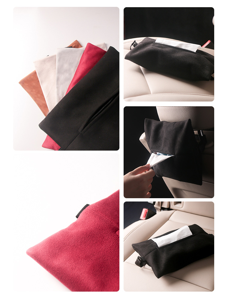 Aima Car Tissue Storage Box, In-Car Tissue Box, Magnetic Car Tissue Box