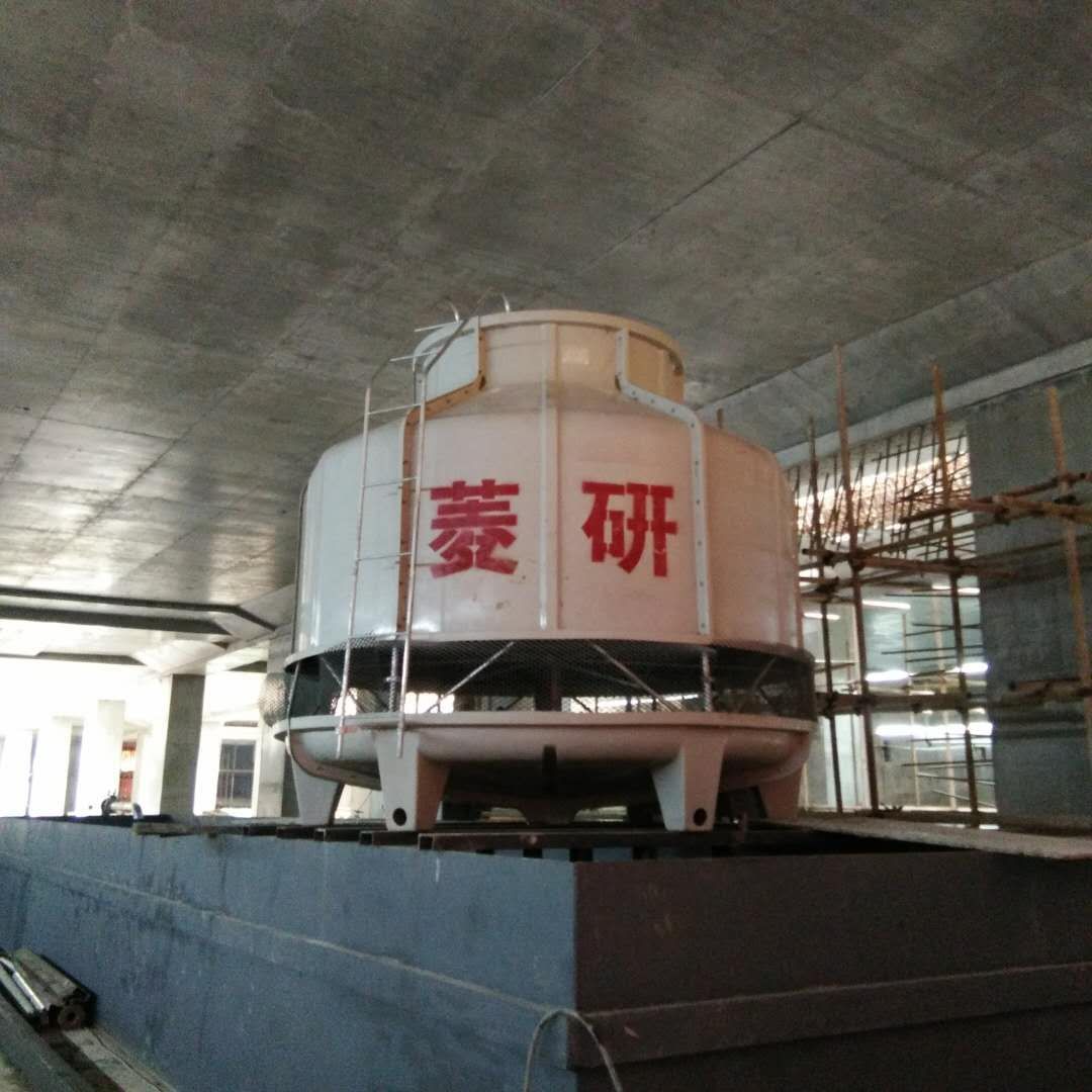 玻璃钢圆形冷却塔厂家200T逆流式工业降温175T出口电压散热冷却塔