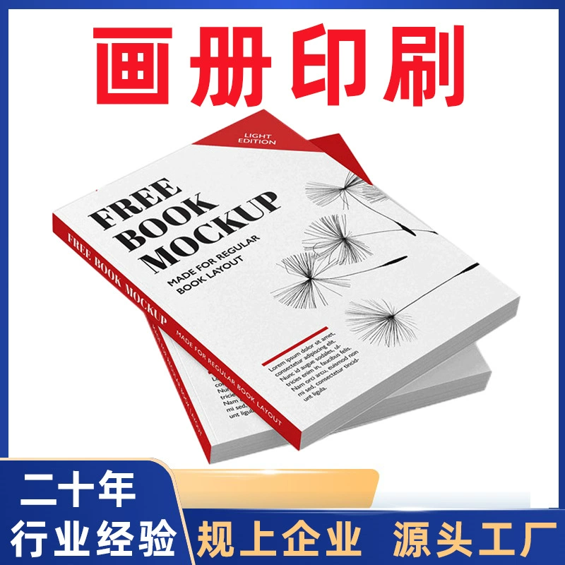 Печатный альбом Брошюра предприятия Печатный графический дизайн брошюры Изготовление образцов журнала типография