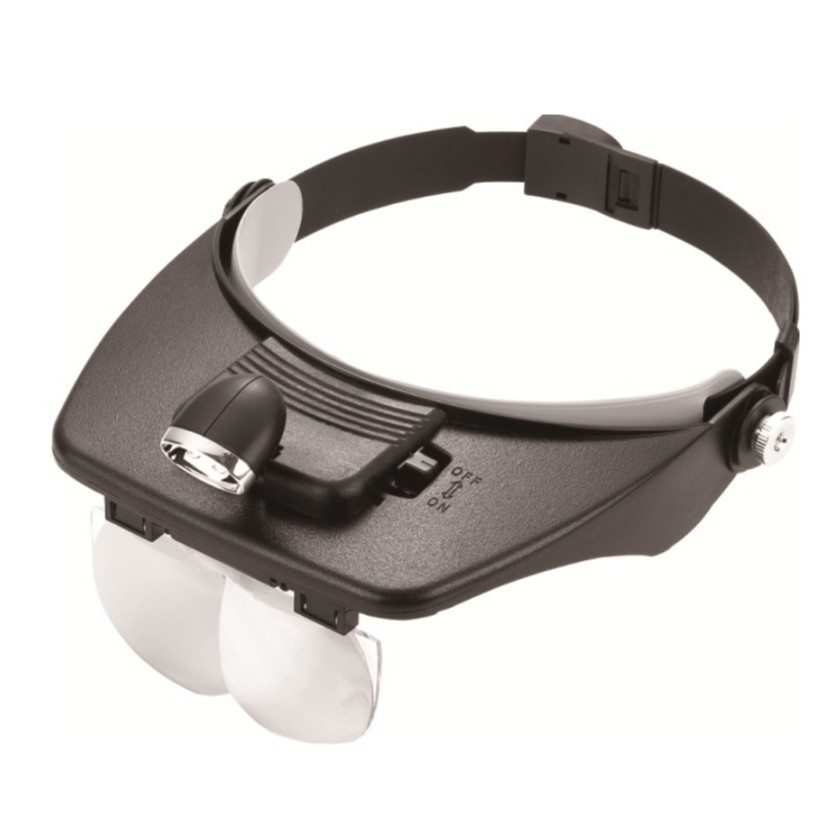 81001-A LED照明头盔放大镜 4种倍率镜片替换